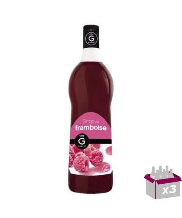 Rioba Syrups Raspberry 3 x 1L Pack of 3
