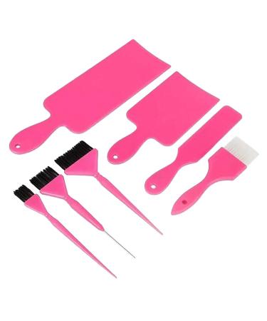 DKSooozs 1 Set Hair Beauty Tool Kit Hair Dying Board Hair Dye Brush Dye Drawing Board Home Hair Stain Tool Kit for -B