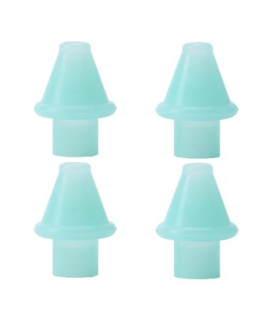 ronfnea 4 PCS Nose Pillow - Food-Grade Silicone Nose Pillows Nasal Irrigation System - Compatible with All Nasal Rinse Devices