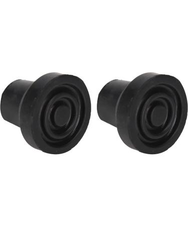10Pcs Cane Tips Rubber Skid Resistance Wearproof Walking Crutch Tips for Standard and Folding Walking Sticks (12mm) - Buy Online on GoSupps.com