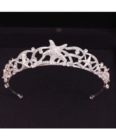 Beaupretty Wedding Starfish Headpiece | Durable Rhinestone Tiara & Bridal Hair Accessories for Fashionable Brides - Buy Online on GoSupps.com