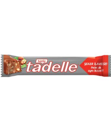 Tadelle Hazelnut Bar No Sugar Added 20gr x 30 pack