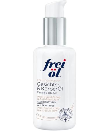 frei l Pollution Active Face and Body Oil Face & Body Oil Anti Pollution Anti Bluelight Moisturising Vegan 100ml - Buy Online on GoSupps.com