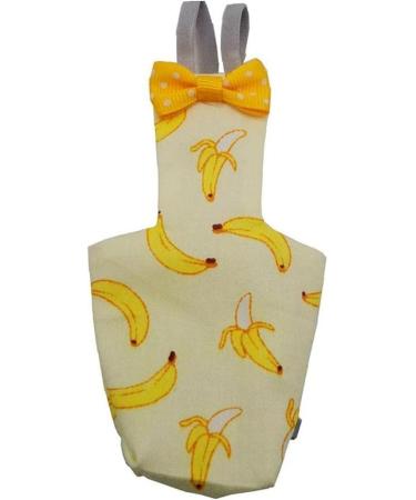 Colorful Parrot Diaper for Small Birds - Cute Banana Flight Suit & Bow Tie Pants for Pigeons & Cockatiels - Buy Online on GoSupps.com
