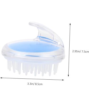 Tovinanna 5-in-1 Shampoo Massage Comb for Men - Soft Paddle Scalp Scrubber & Body Shampoo Brush for Ultimate Hair Care - Buy Online on GoSupps.com