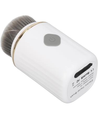 Electronic Facial Exfoliator Dual Head Rechargeable IPX7 Silicone Waterproof Electric Scrubber 2 Gears for Daily Life Cleansing - Buy Online on GoSupps.com