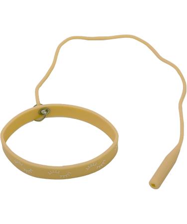 Lash Extension Tweezers Holder Bracelet Tweezer Protector Wrist Band Soft Elastic Replaceable String Lightweight Static Silicone for Salon (Yellow) - Buy Online on GoSupps.com