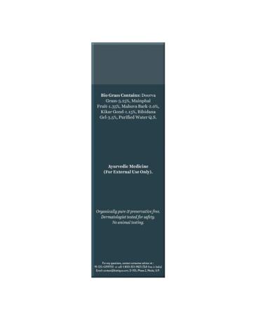 Biotique Bio Wild Grass After Shave Gel for Men - 120ml | Soothing 100% Natural & Organic Eliminates Shave Bumps - Buy Online on GoSupps.com