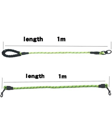 2 Way Nylon No Tangle Dog Pet Coupler Leash Reflective Double Dog Lead Dual Shock Absorbing Bungee Double Leash Coupler - Walking 2 Big to Medium Dogs on One Lead - No Tangle 360 Swivel Clip - Buy Online on GoSupps.com