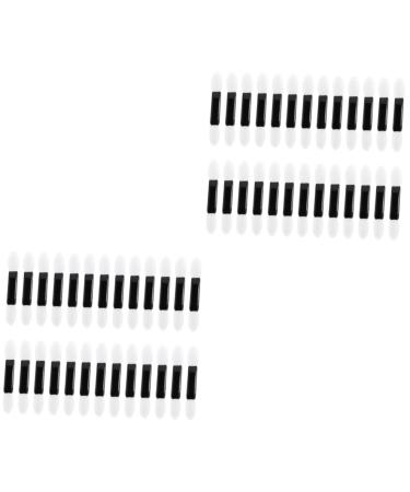 FOMIYES 200 Pcs Women s Suits Disposable Eyeshadow Makeup Eyeshadow Brush Sponge Travel Smudge Stick Make up