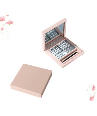 VINTORKY 2pcs Empty Eyeshadow Palette Makeup Pallette Empty Eyeshadow Dish Highlighters DIY Cosmetics Pink - Buy Online on GoSupps.com