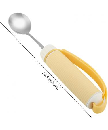 EVTSCAN Adaptive Utensils Disabled Patient Arthritis Elderly Kitchen Utensil Fork Or Spoon Removable Flexible Rotating Eating Tablewares (Spoon) - Buy Online on GoSupps.com