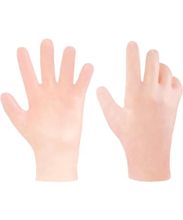 Moisturizing Foot Socks Gloves Overnight Silicone Overnight Gloves Dry Hands Non-Slip Palm Elastic Lotion Gloves Lotion Socks Women's Spa Gel Gloves for Dry Cracked Hands Care for Women Men Skin - Buy Online on GoSupps.com