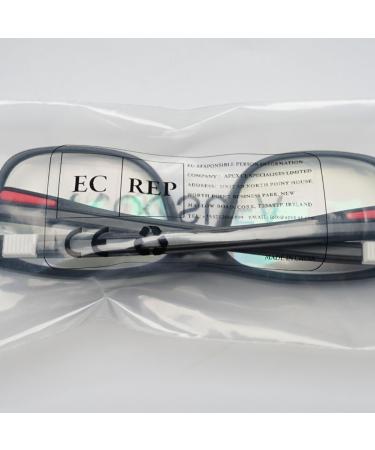 Koosufa Blue Light Filter Reading Glasses - Magnetic Closure Clip for Men & Women | Light Reading Aid with Pull-Out Iron-On Ends | Neck Hanging | Multiple Strengths Available - Buy Online on GoSupps.com