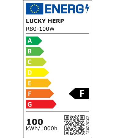 Buy Lucky Herp Reptiles Heat Lamp 100W - UV UVA Light for Turtles Chickens Dogs & Amphibians | 2-Pack Upgrade for Terrariums - Buy Online on GoSupps.com