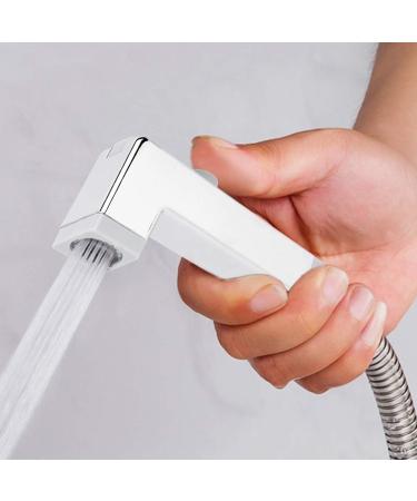 Buy G1/2 Inch Square Bidet Spray Head - Handheld Toilet & Floor Cleaning Spray | International Shipping Available - Buy Online on GoSupps.com