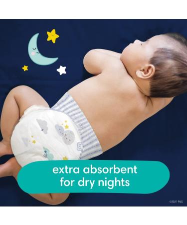 Pampers Swaddlers Overnights Diapers Size 4 - 58 Count Super Pack - Buy Online on GoSupps.com