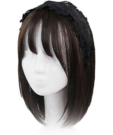 Beavorty boho head kerchief headbands lace black glitter headband fabric black lace headbands lace headbands for women headband with pearls lace headdress the fabric girl cloth Miss - Buy Online on GoSupps.com