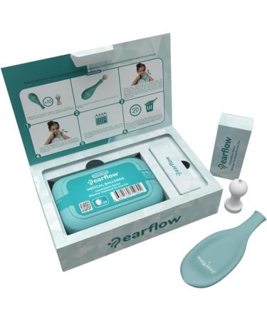 EARFLOW Autoinflation Device | Drug-Free Ear Relief for Kids & Adults | Eustachian Tube Unclogger & Glue Ear Treatment with 10 Medical Balloons - Buy Online on GoSupps.com