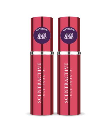 CA Perfume Impression of T. Ford Velvet Orchid For Women Replica Version Fragrance Dupes Concentrated Long Lasting Eau de Parfum Spray Refillable Atomizer Bottle 0.17 Fl Oz/5ml-X2 T. FORD VELVET ORCHID IMPRESSION 0.34 Fl Oz (Pack of 1)