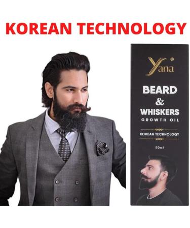  Yana Yana Beard Growth Oil For Men Original By Korean Technology - Buy Online on GoSupps.com
