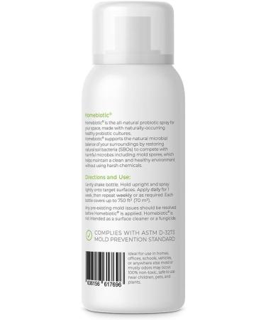 The Ultimate Home Environmental Probiotic by Homebiotic | All Natural Cleaning Product | Helps Prevent Mold Mildew & Allergens | Keep Your Home Healthy & Safe | No Harsh Chemicals Non GMO - Buy Online on GoSupps.com