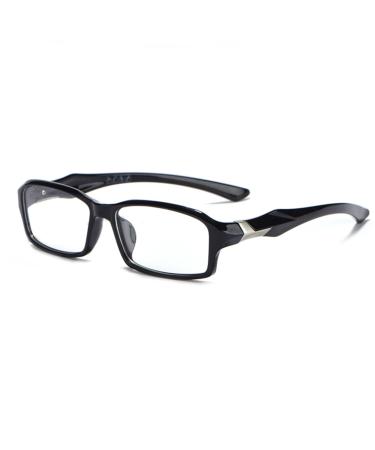GHARAZ Fashionable and Sporty Reading Glasses for Men Lightweight TR90 Presbyopia Glasses (Color : Black Size : 2.0+) 2.0+ Black