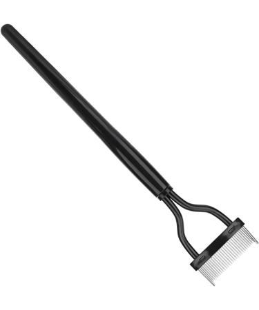 Qukaim Beauty Steel Needle Eyelash and Eyebrow Comb Brush Makeup Cosmetic Beauty Tool - Buy Online on GoSupps.com