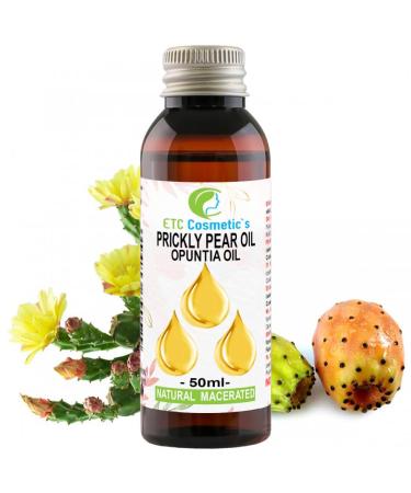 Prickly pear oil (Opuntia oil) - 50 ml - anti-aging repairing nourishing moisturising 100% natural - Buy Online on GoSupps.com