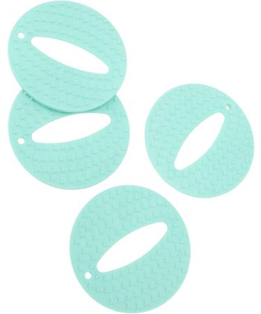 Shot Helper - Lightweight Injection Assist Pads (4pcs) for Pain Relief - Easy to Use Hospital Supplies (Light Green - Buy Online on GoSupps.com