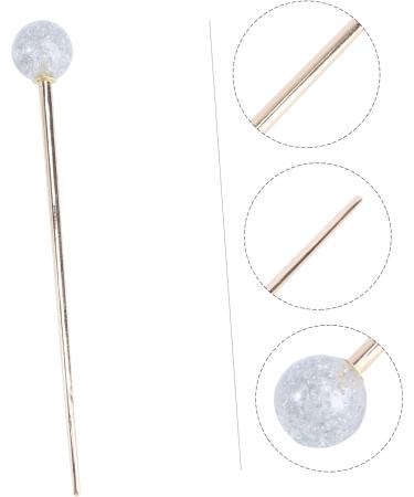 Angoily 1pc Japanese Hair Sticks for Long Hair Chinese Hair Pin Vintage Hair Sticks Rhinestone Barrettes Decorative Chopsticks for Hair Metal Hair Stick Girl Hairpin Temperament - Buy Online on GoSupps.com