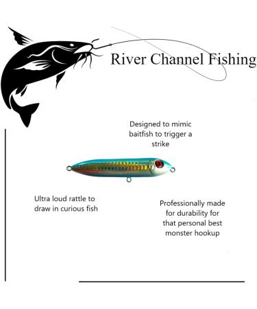 3-Pack 4 Inch River Channel Fishing Line Float for Santee Rig Catfishing - Demon Dragon Style Peg Float - Buy Online on GoSupps.com