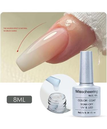 Universal Halo Dye Protein Polish Gel Gradient Manicure Egg Clear Cream UV Gel Nail Polish Nail Supplies for Professionals - (Color: White dye Glue) - Buy Online on GoSupps.com