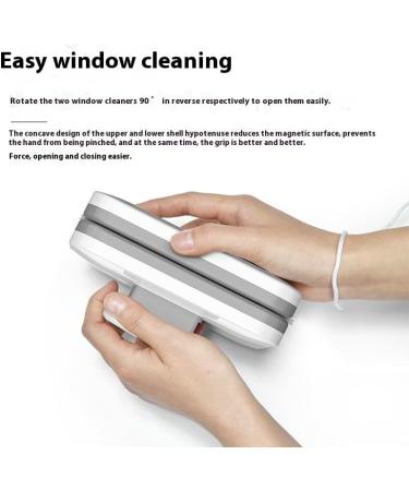 Magnetic Car Window Cleaner Magnetic Window Cleaner Magnetic Windshield Cleaner Tool Magnetic Double Window Cleaner For High Windows (1pc) - Buy Online on GoSupps.com