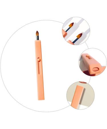 HAPINARY 1pc Retractable Lip Brush Makeup Brush Eye Shadow Portable Lip Scrubber Cosmetics Brush Tool Lipstick Cosmetic Tool Lip Liner Brush Travel Telescopic Plastic - Buy Online on GoSupps.com