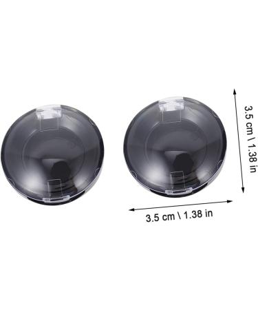 Balacoo 16 Pcs Eye Shadow Blank Highlighter Blusher Case Small Empty Makeup Case Travel Packing Box Make up 3.5x1.5cmx2pcs Black 1x2pcs - Buy Online on GoSupps.com