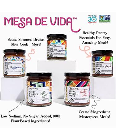 Smoky Latin Cooking Sauce & Seasoning Sauce | Whole30 Approved Gourmet Recipe Starter Blend - Vegan  Vegetarian  Plant-Based  & Paleo â 9 oz Jar - Buy Online on GoSupps.com