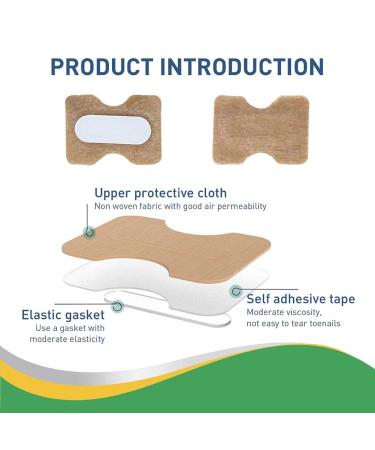 200pcs Ingrown Toenail Corrector Strips - Fitmedify Nail Patches for Toe Nails Fungus - Relief for Ingrown Toenails - Buy Online on GoSupps.com