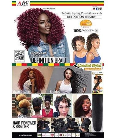 ISIS Afri-Naptural 100% Kanekalon Hair Braid - DEFINITION BRAID 30 (1 jet bl... by Isis - Buy Online on GoSupps.com