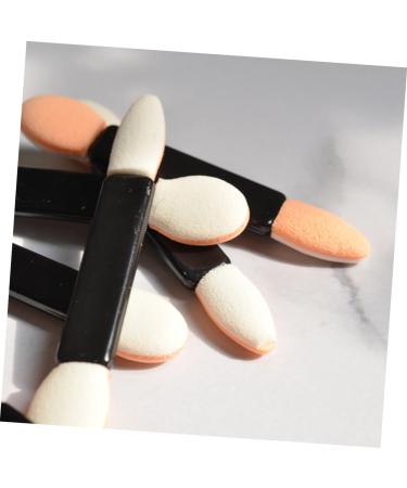SOESFOUFU Double Ended Makeup Brush 50pcs Disposable Makeup Eyeshadow Applicators Bulk Make Eye Shadow Brush Sponge Tool Sponge - Buy Online on GoSupps.com