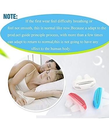 BIOAK 2-Pack Anti Snore Devices for Men and Women - Stop Snoring and Improve Sleep Quality - Night Blue - Buy Online on GoSupps.com