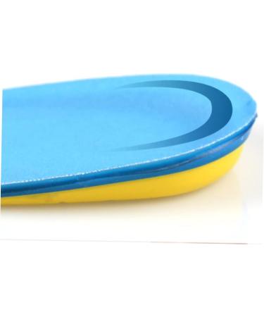 Healvian Silicone Heel Cup Cushion Inserts - Orthotic Insoles for Men and Women, Gel Half Insole Pads for Arch Support - 2 Pairs, Assorted Colors - 11.3X7.5 CM - Buy Online on GoSupps.com