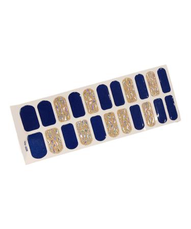 Dajidafu Non-toxic Formula Nail Stickers Chip-resistant And Safe To Rich Color Variety Silica Gel Gel Nail Stickers With UV Light