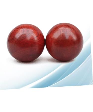 Tovinanna 4-Piece Wooden Massage Balls Set | Baoding Balls for Muscle Relief | Premium Chinese Medicine Classic Rosewood & Bamboo Massagers - Buy Online on GoSupps.com