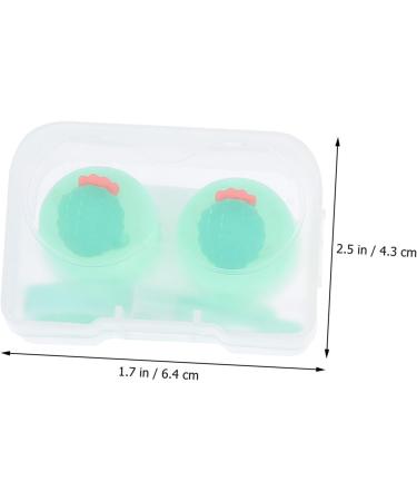 Solustre 5-Store Contact Lens Case - Travel-Friendly Container for Contact Lenses & Eye Accessories | Stylish & Functional Fruit Design - Buy Online on GoSupps.com