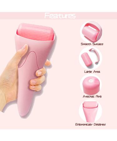 Buy Ice Roller for Face Shaping - Anti-Wrinkle Facial Massager & Skin Care Tool - Pink A | Eye Puffiness & Headache Relief - International Shipping Available - Buy Online on GoSupps.com