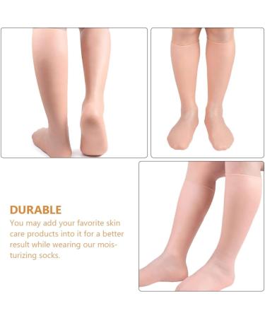 minkissy 2 Pairs Exfoliating Moisturizing Socks Dress Shoes for Women Heels Women s Socks Moisturising Heel Socks Girl High Heels Girl Heels Foot Care Socks Foot Lotion Women's Socks Sebs - Buy Online on GoSupps.com