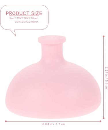 Palm Chest Percussion Cup Baby Massager - Phlegm Remover & Back Massage Tool for Nursing Bed Rest - Pink - Buy Online on GoSupps.com