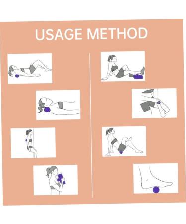 Peanut Massage Ball - Double Lacrosse Ball Roller for Body Muscle Relief | International Shipping Available - Buy Online on GoSupps.com