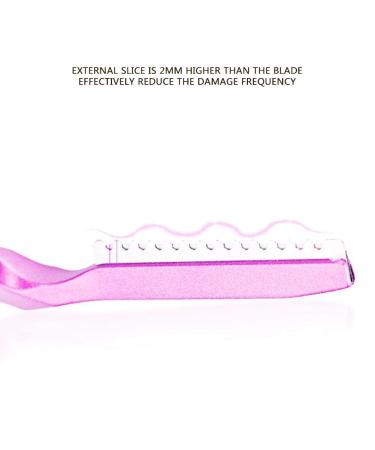 Stainless Steel Hair Styling Razor for Men | Pink Thinning Knife & Shaving Tool | International Shipping - Buy Online on GoSupps.com